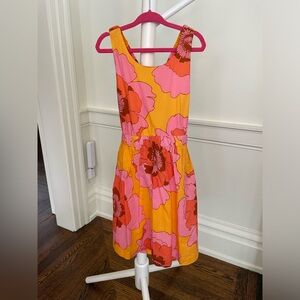 NWT GAP Kids Pink & Orange Floral Sundress – Size 6-7